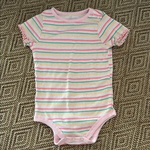 Garanimals Striped Pastel Kids One Piece 24 months NWOT